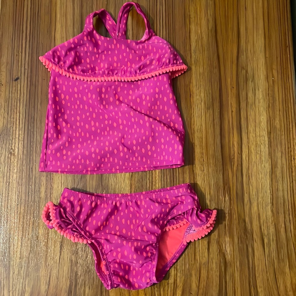 Cat & Jack 2T swimsuit tankini
